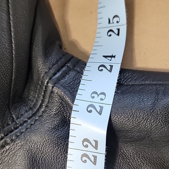 Public School New York Size M Leather Hooded Zip Front Jacket, NWOT - Picture 10 of 12